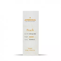 E-Líquido Ambrosia CBD Melocotón