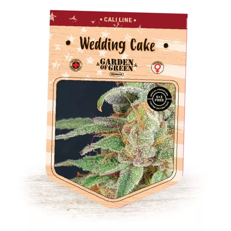 Wedding Cake Garden of Green