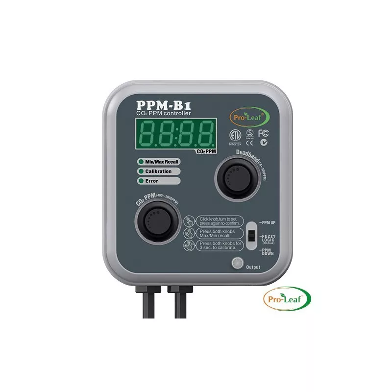 Controlador digital Co2 Sensor PPM-B1