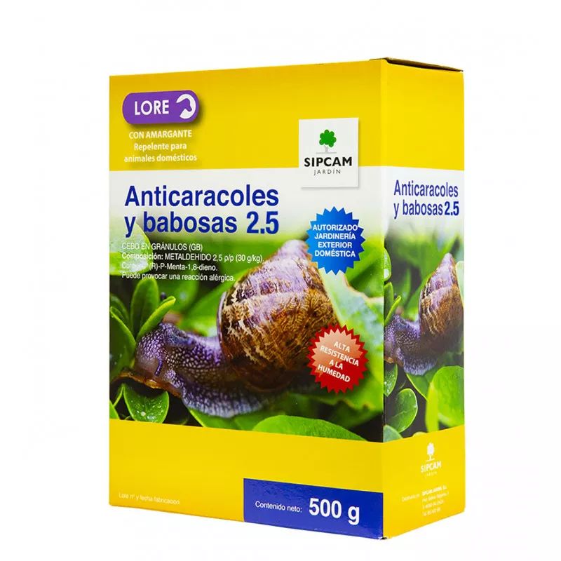 Anticaracoles y babosas