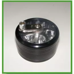 Grinder 3 partes Aluminio Magnético Molinillo 63mm