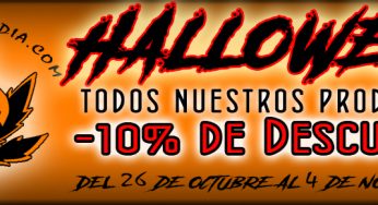 ¡Llega Halloween con el 10% de descuento en Cannabislandia!